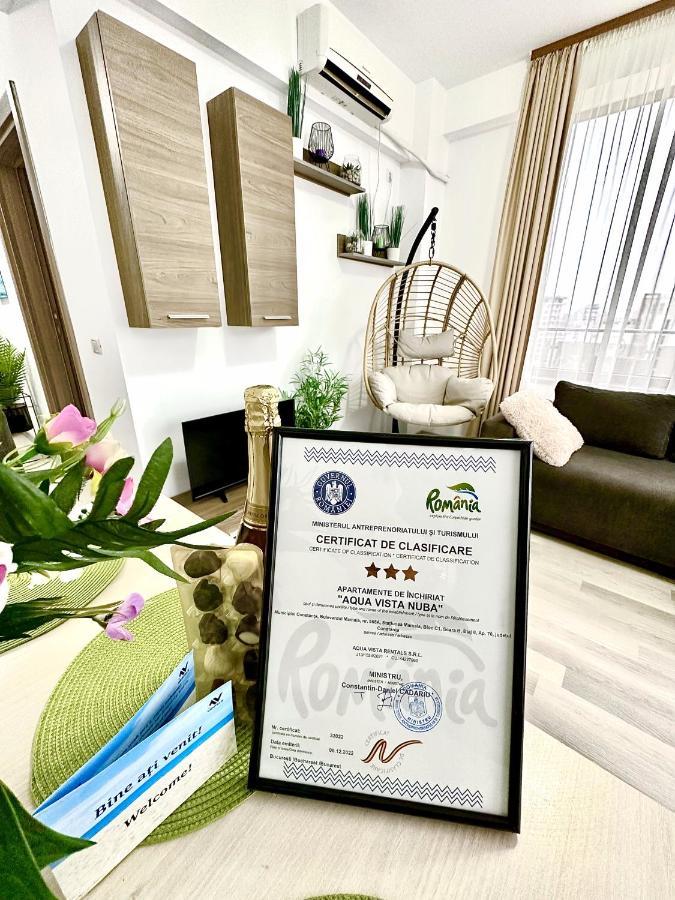 Aqua Vista Nuba - Vedere Top La Mare Si Lac - Apartament 2 Camere Summerland - Mamaia مامايا المظهر الخارجي الصورة