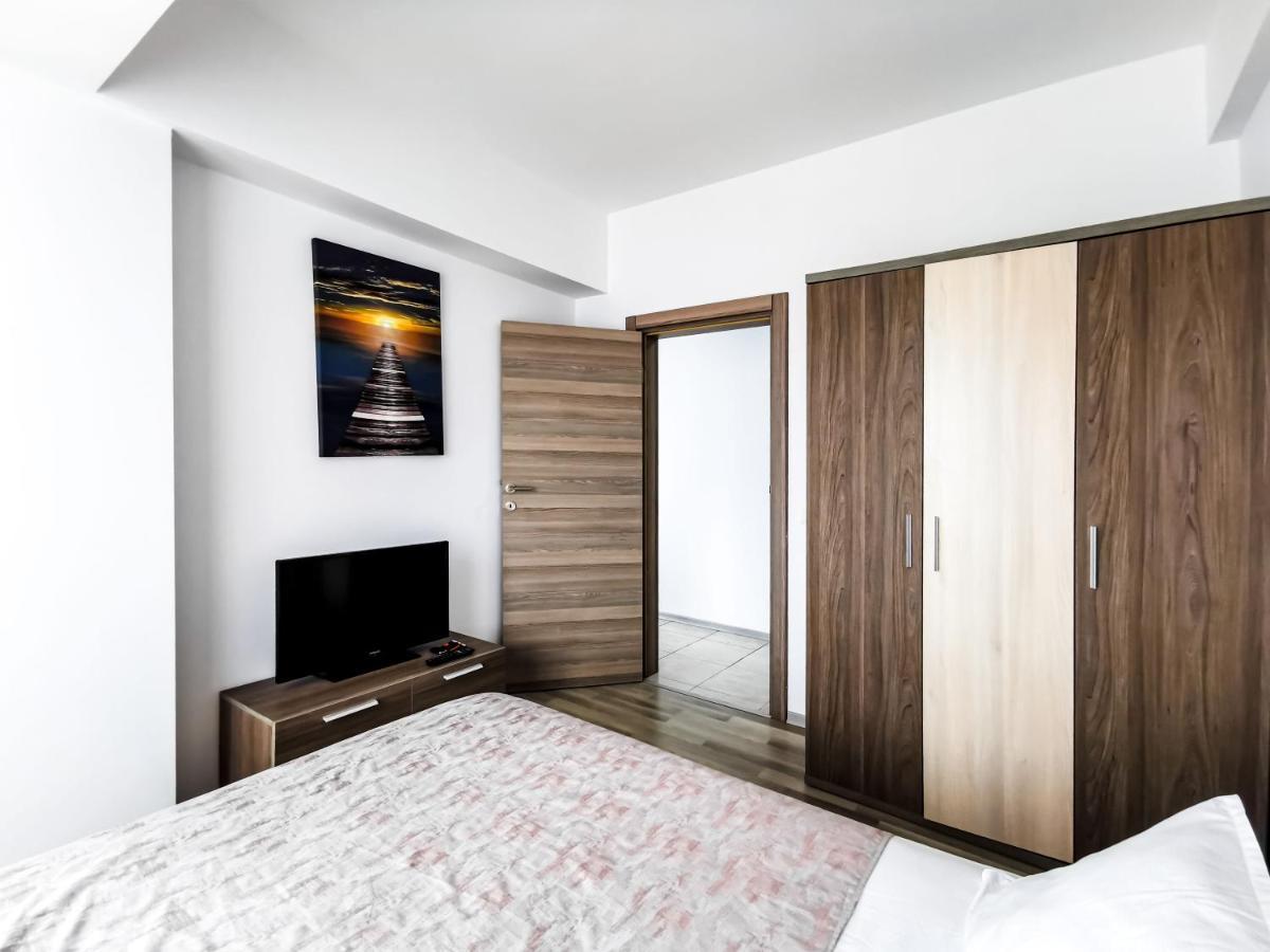 Aqua Vista Nuba - Vedere Top La Mare Si Lac - Apartament 2 Camere Summerland - Mamaia مامايا المظهر الخارجي الصورة