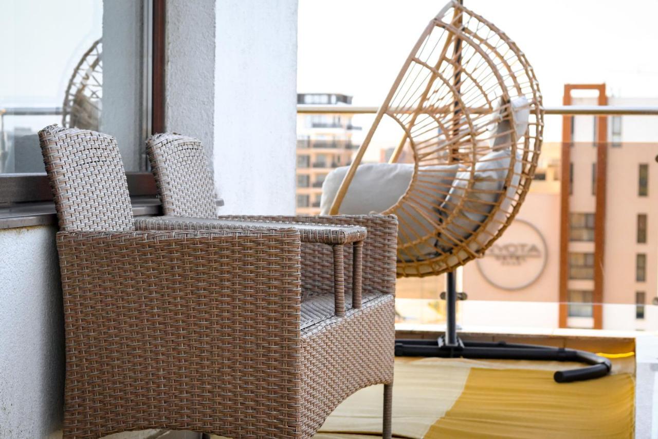 Aqua Vista Nuba - Vedere Top La Mare Si Lac - Apartament 2 Camere Summerland - Mamaia مامايا المظهر الخارجي الصورة