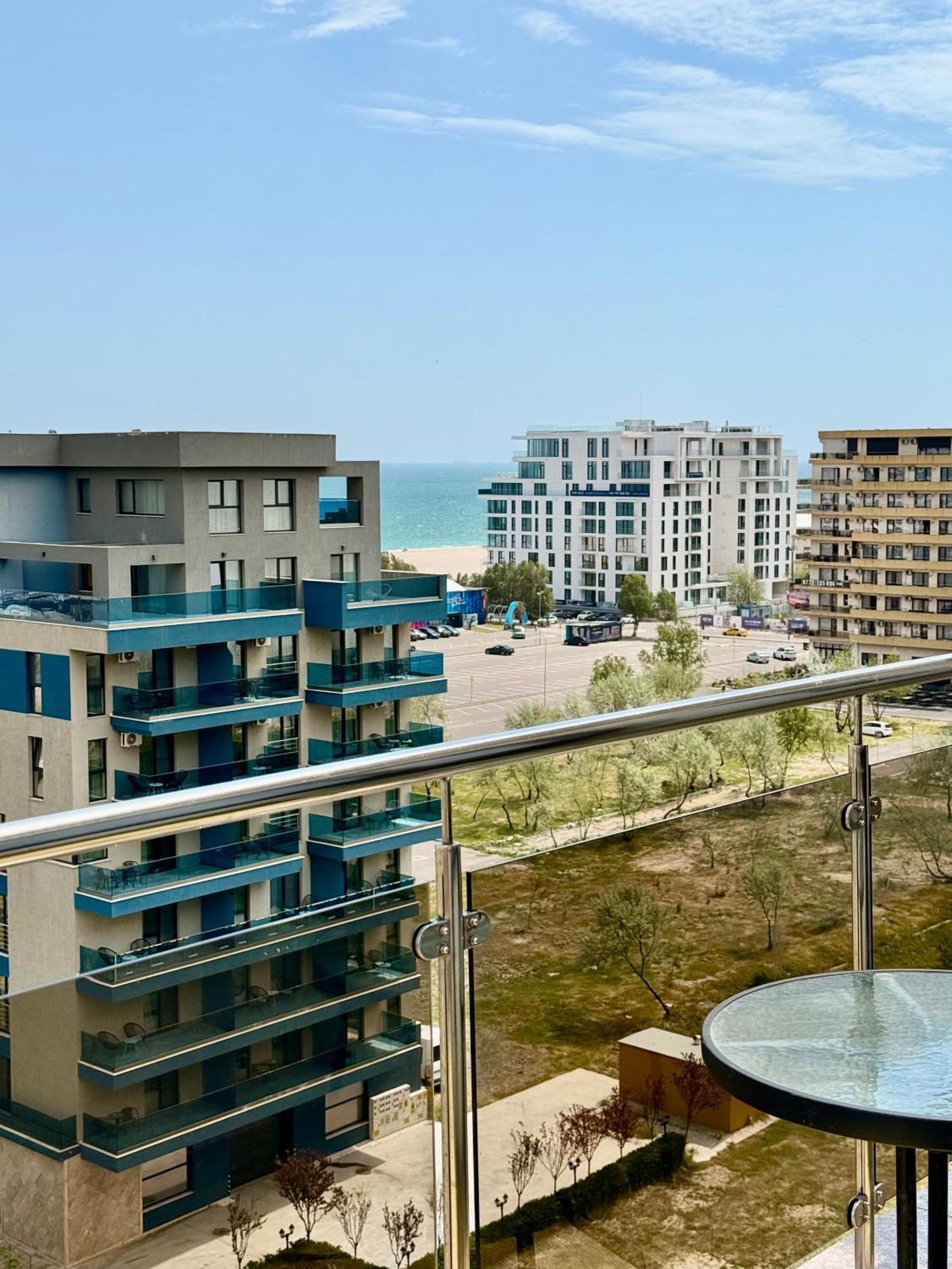 Aqua Vista Nuba - Vedere Top La Mare Si Lac - Apartament 2 Camere Summerland - Mamaia مامايا المظهر الخارجي الصورة