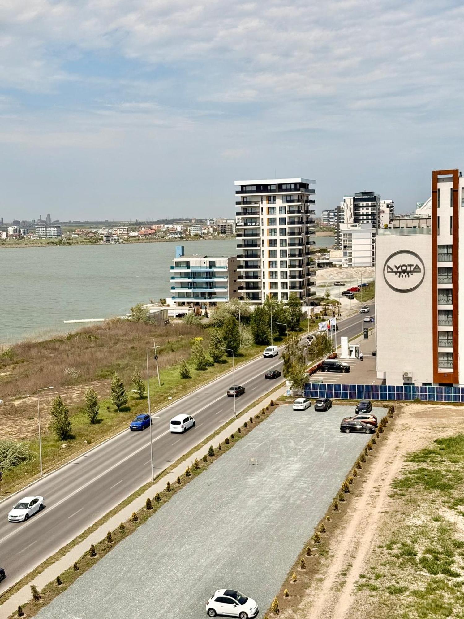 Aqua Vista Nuba - Vedere Top La Mare Si Lac - Apartament 2 Camere Summerland - Mamaia مامايا المظهر الخارجي الصورة